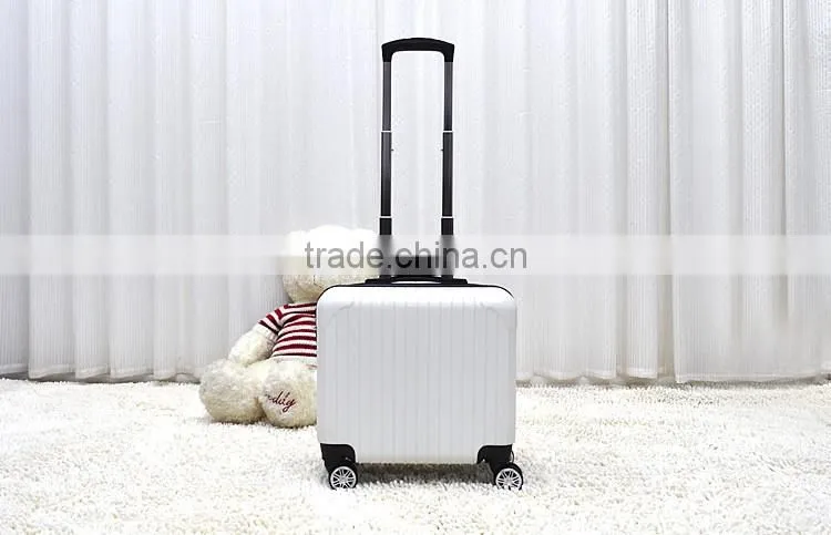2015 male hard shell trolley business luggage