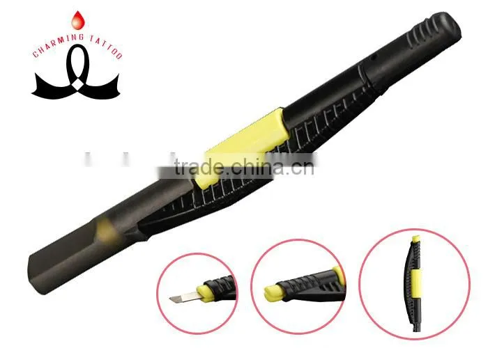 Classical Style embroidery tattoo manual pen / Disposable Microblading Eyebrow Pen