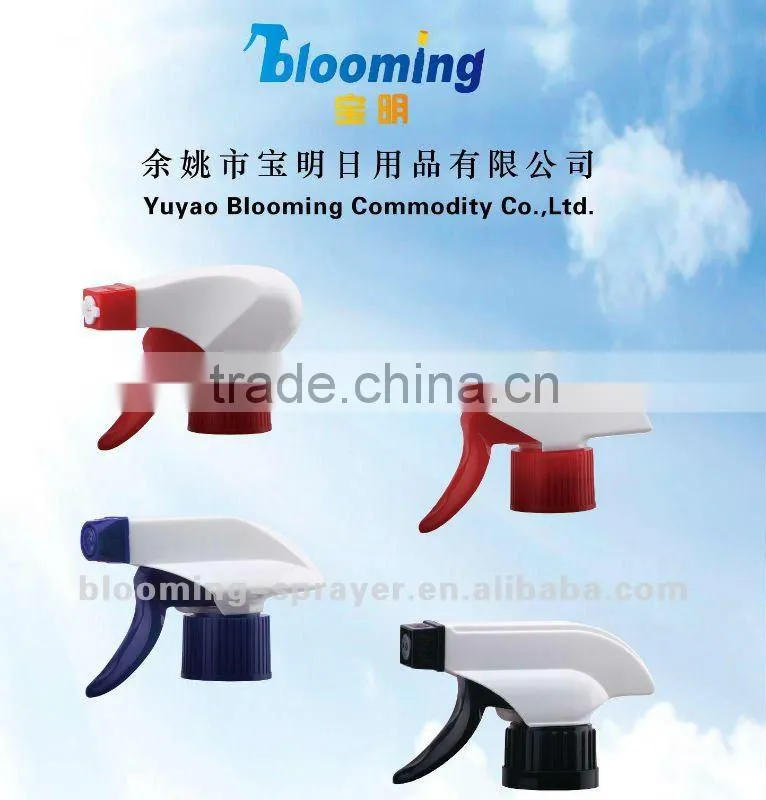Trigger sprayer material longer handle