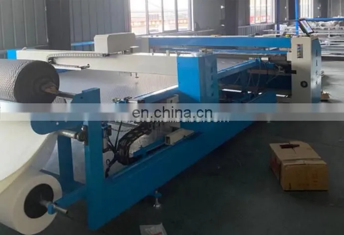 Factory supply Computerized single quilting machine for mattresses and blankets quilt cutting making machine