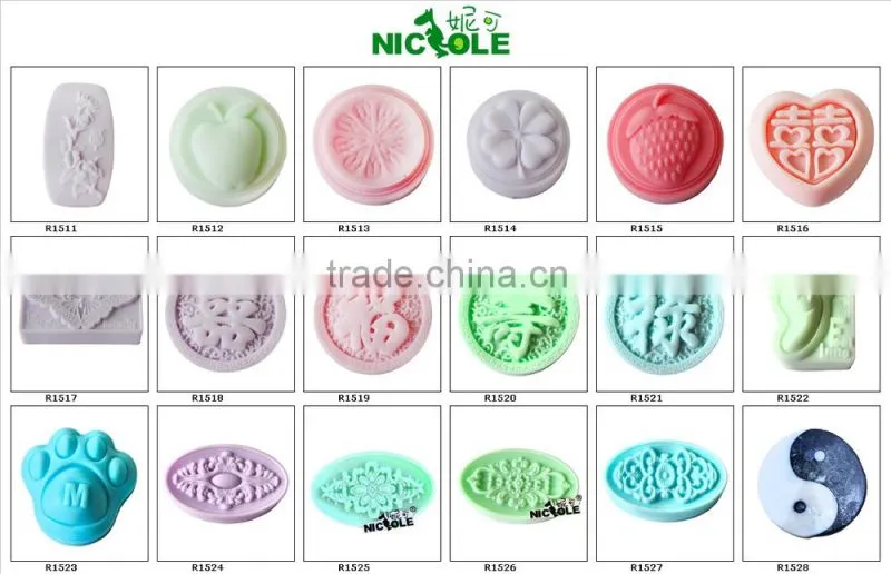F1014 Fondant decorating molds Silicone skull scary cake tools easy demold