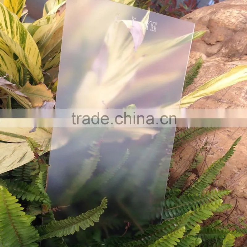PMMA textured light panel diffuser