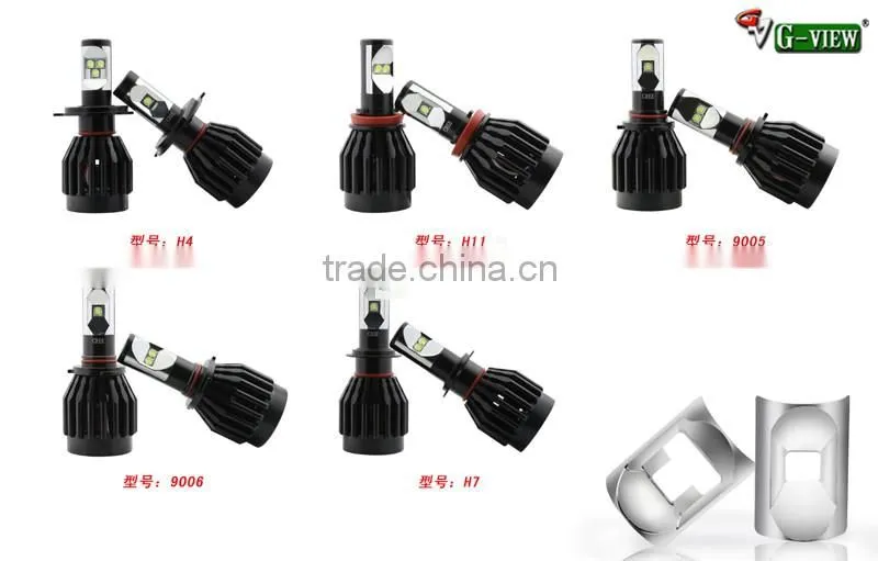 automotive led headlight kit h1 h3 h4 h7 h8 h11 h16 h13 9005 9006 9004