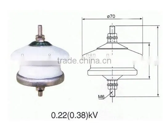 Low-voltage surge arrester lighting arrester