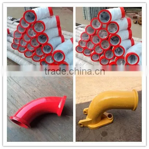 Used concrete mixer truck concrete pump wear plate and cutting ring