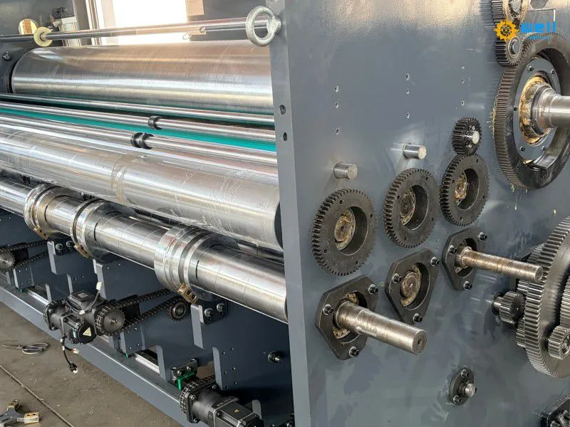 automatic flexo ink printing die cutting slotting machine manufacturer