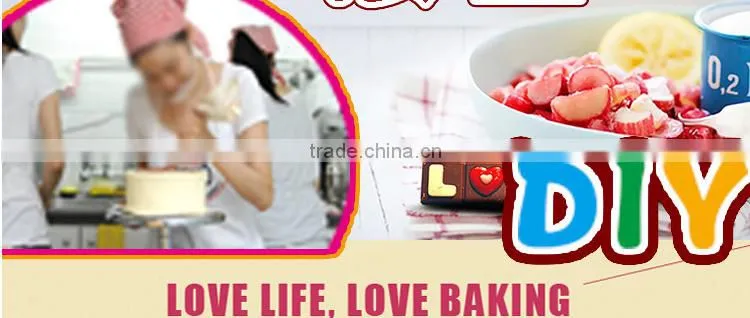 Food grade rainbow handle nylon Kitchen utensil set/cooking utensil