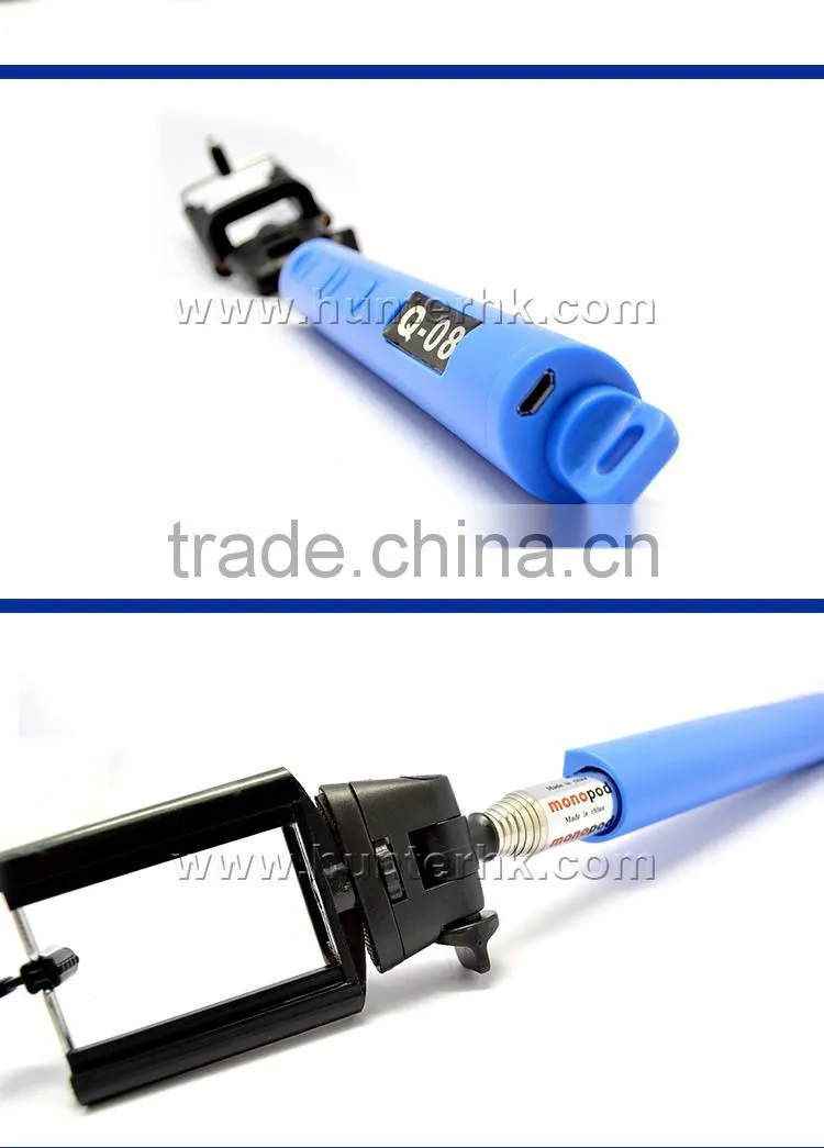 Strong Rechargeable Selfie Stick Monopod For IOS