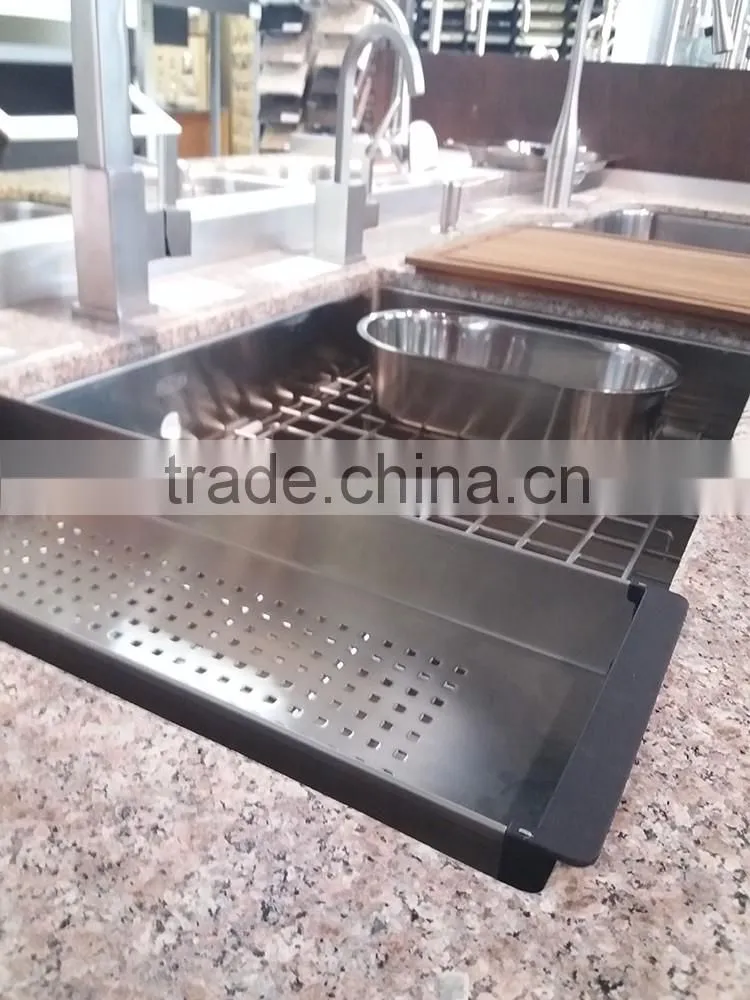 High quality durable sink colander over the sink shelf