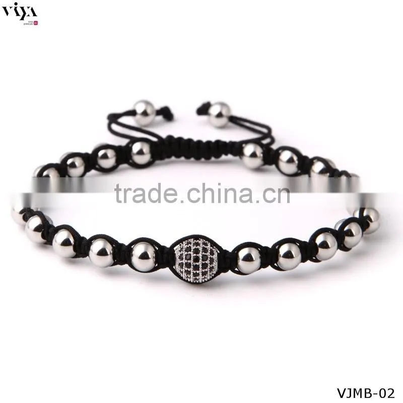 TOP Sale Bracelet Jewelry Coloful Bead Bracelet Fashion Men Bangle