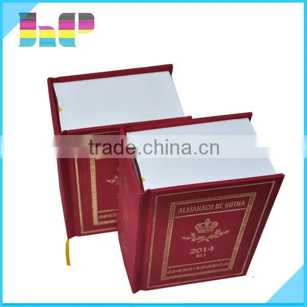Elegant high quality dictionary hardcover book printing