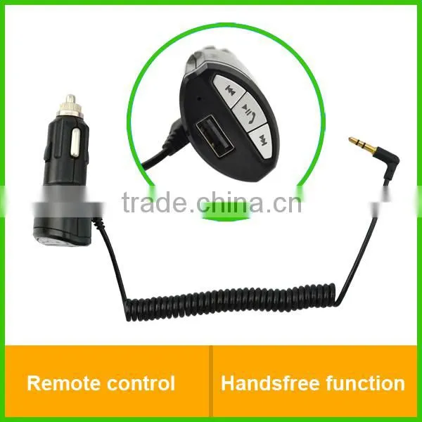 Wireless car kit with handsfree function 12v bluetooth handsfree car kit