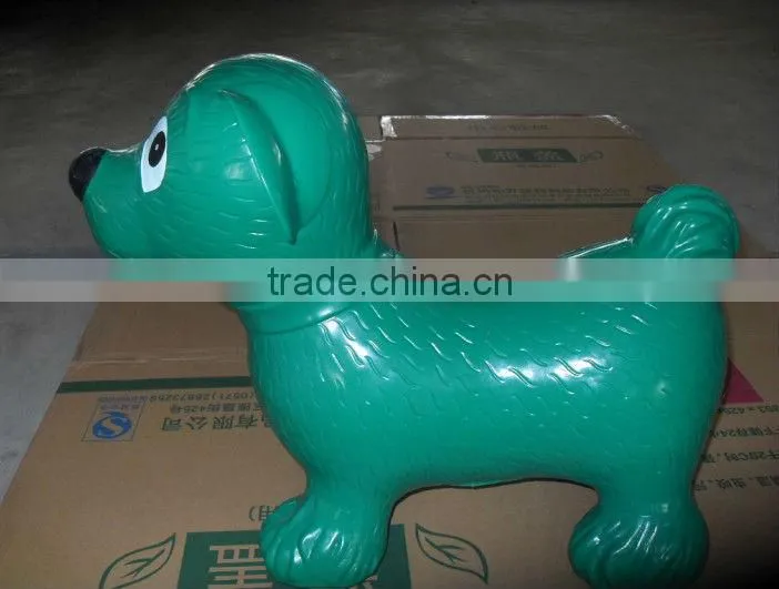 pvc jumping animal/inflatable animal/plastic kids toy
