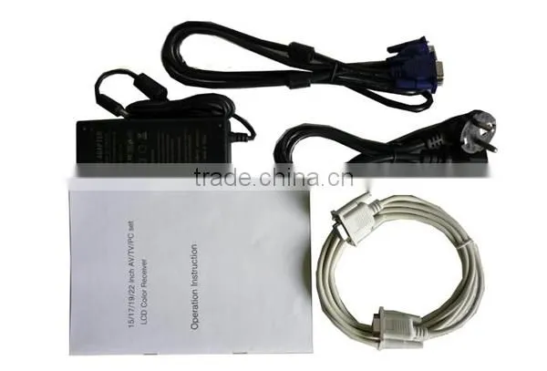 TS-190C 19'' industrial lcd monitor touch panel can match TV, industrial, control and POS terminals.