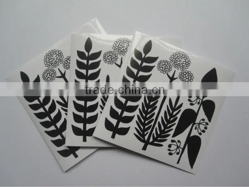 offer many shape stickers for glass windows