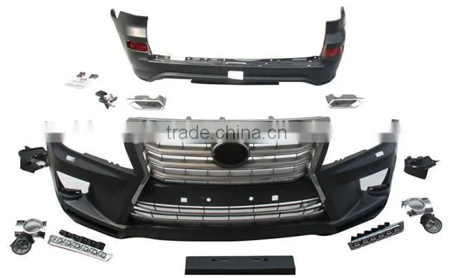 For Toyota 2016 Prado 150 with LED Restyling body kit/material best PP from factory