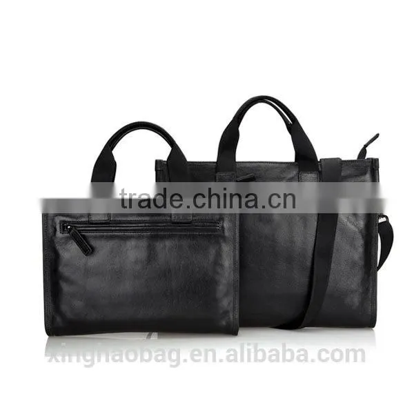 2014 foreign trade briefcase and leather business bag for men