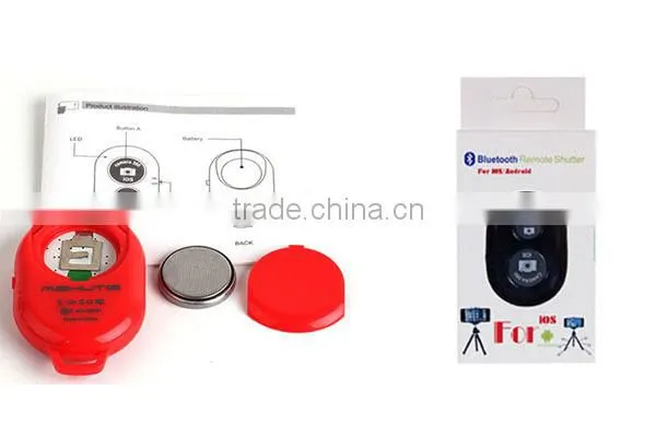 Universal Bluetooth Remote Shutter Camera Control Self-timer Shutter for Iphone 4 5 5s 5c for Samsung Galaxy S4