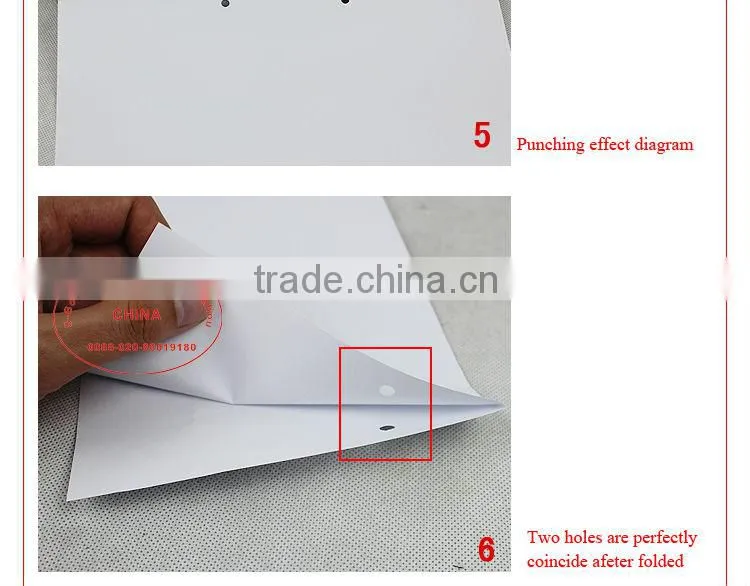 Heavy duty hole punch punch machine