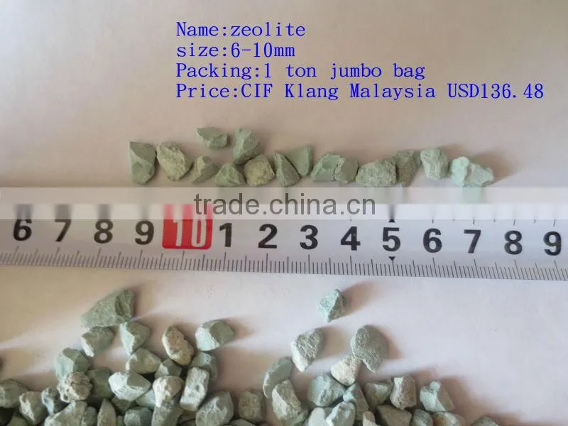 Aquaculture application natural zeolite use for Animal Health & Hygiene