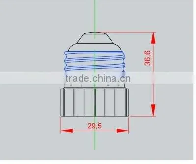 E26 to E17 Plastic transfer lamp holder