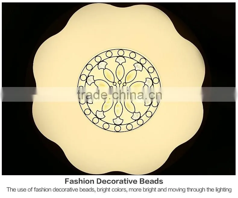 2016 New design modern ceiling light led ceiling light round with art design