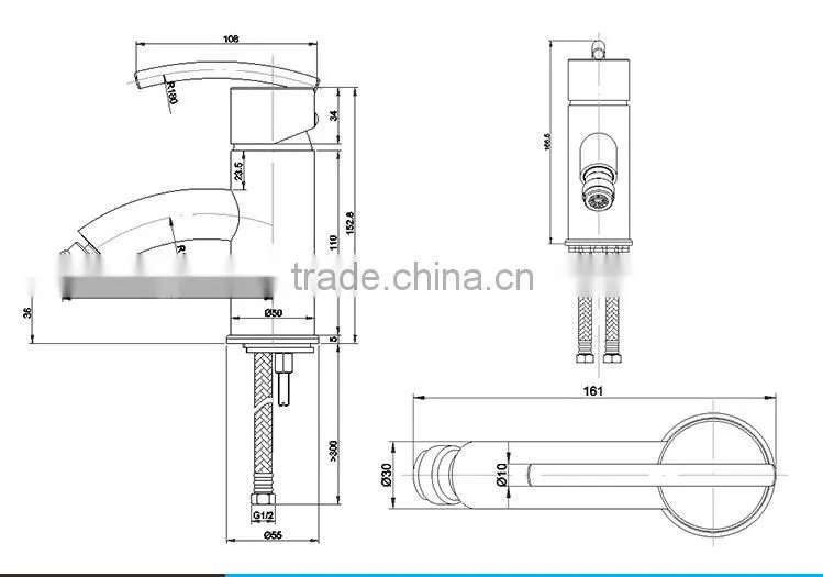 Euro Market Hot Selling Washing Basin Faucet Mixers