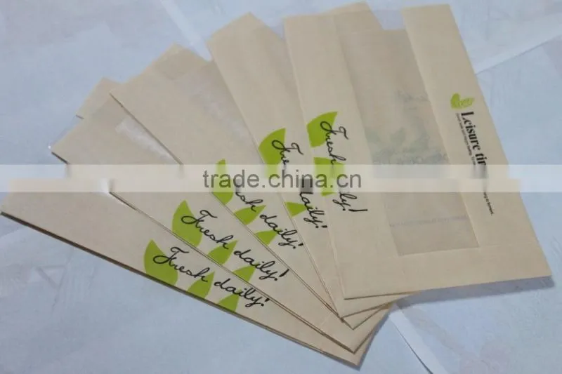 Guangxi factory made kraft paper bag for bread