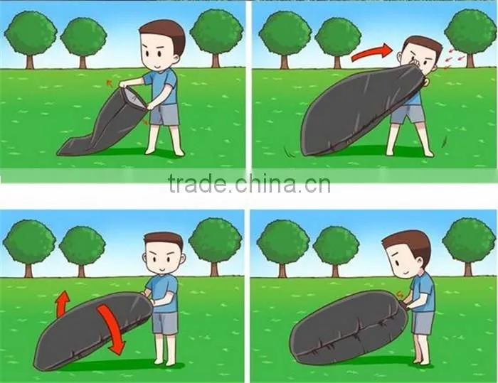 210T Polyester Sleeping Air Sofa Bag inflatable sleeping bags outdoor camping