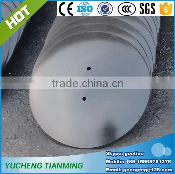 Agricultural implements parts disc harrow toothed disc blade