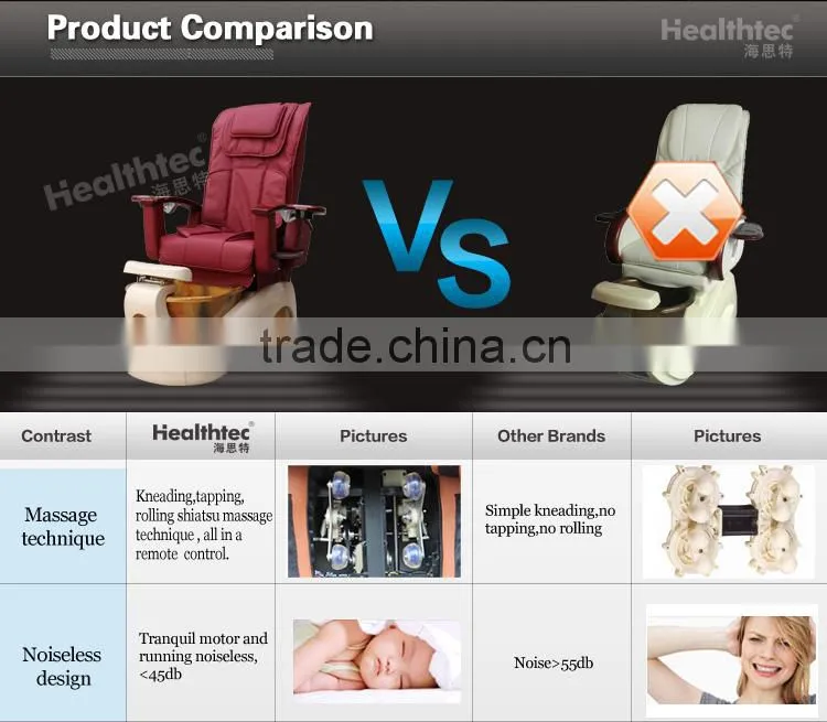 Luxury stlying pedicure foot spa massager chair