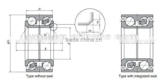F auto Spare Auto parts Wheel Hub Bearing DAC30600037 for Japanese car