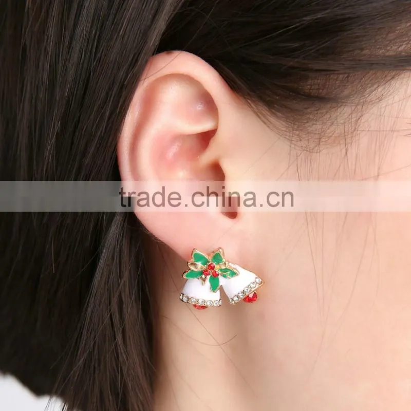 Fashion cute Christmas jewelry / Christmas party earrings with factory price