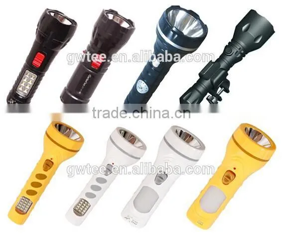made in china high quality led flashlight rechargeable torch