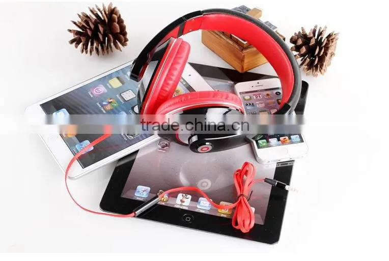 Super bass compact headphone/headset with microphone for smart phone in 2014