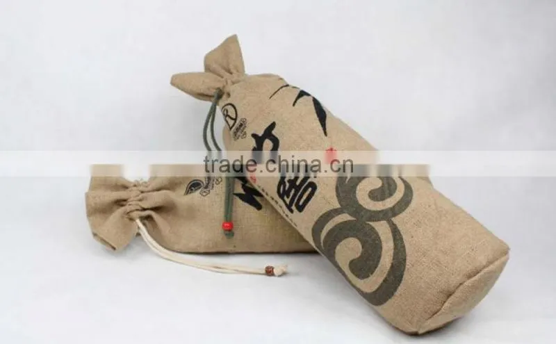Cotton Material Wine Bottle Bag