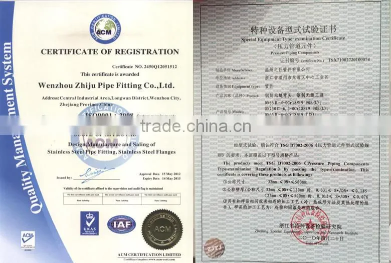 Stainless Steel Pipe Fitting Female/Male Threaded Union
