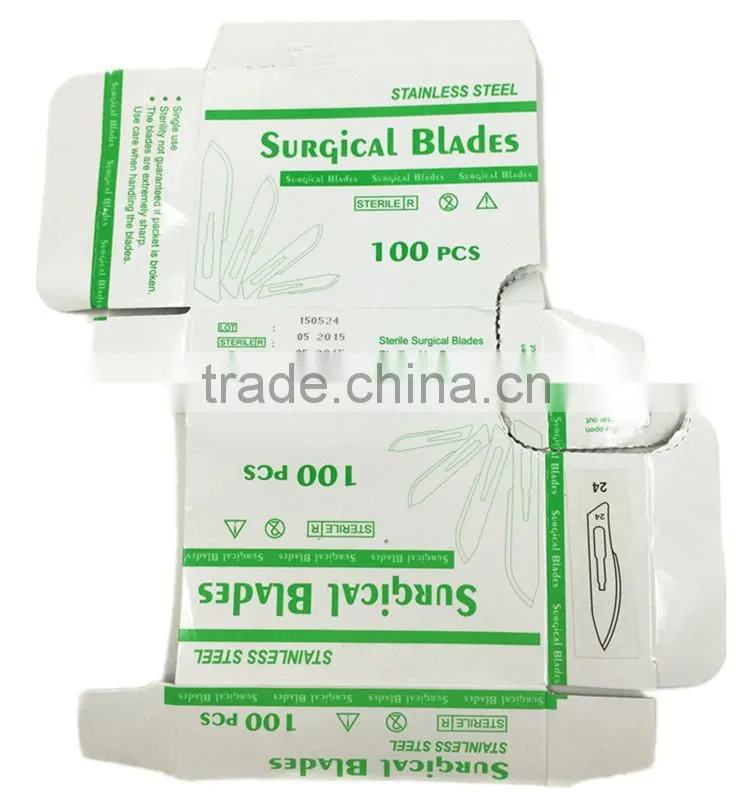 Best selling Stainless Steel and Carbon Steel Surgical Blade