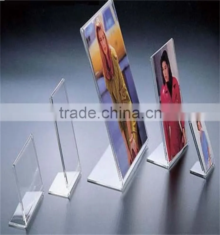 L-shape Acrylic Picture Frame