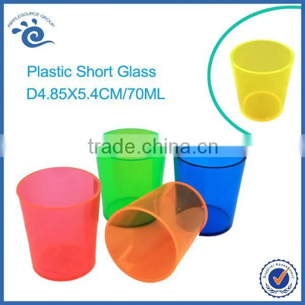 2OZ Cups-Color Plastic Shot Cups