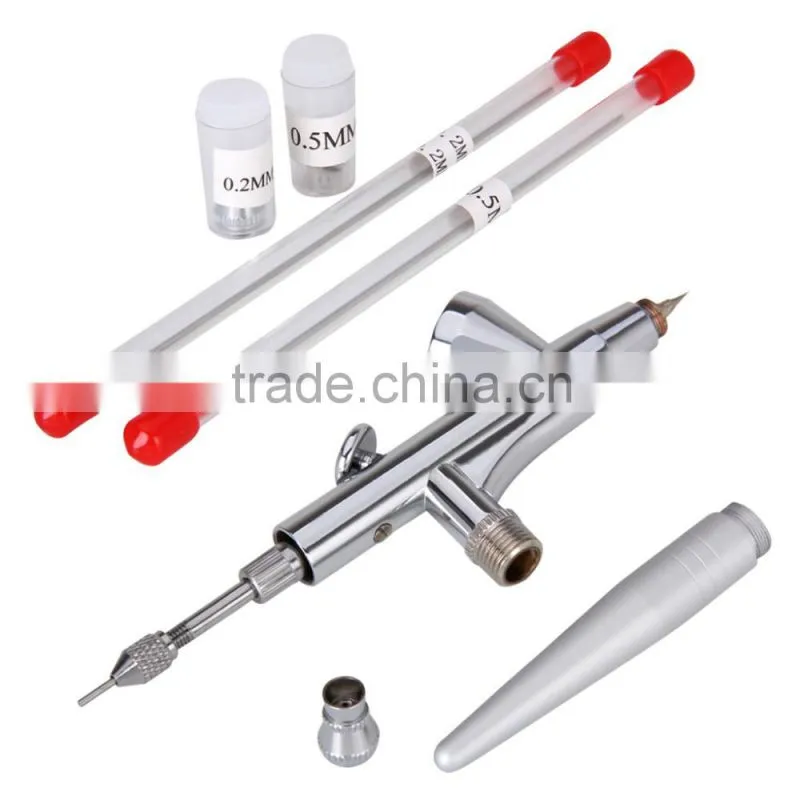 0.2 + 0.3 + 0.5mm 2cc Pro Gravity Temporary Tattoo Air Brush Body Paint for Cake Makeup AS-38