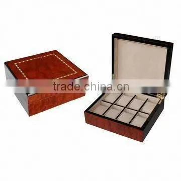 Top grade exquisite wooden box for jewelry and watch storage
