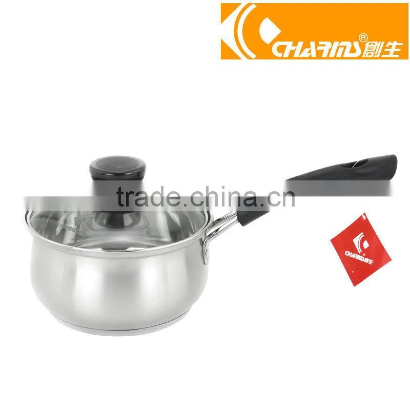 User-friendly SS pot for infrared oven