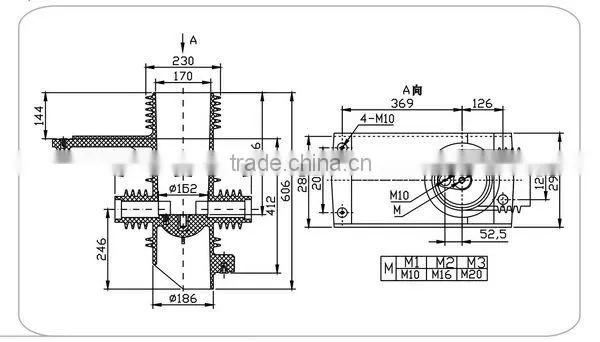 40.5kV Screen Shield Contact Box for ABB Switchgear
