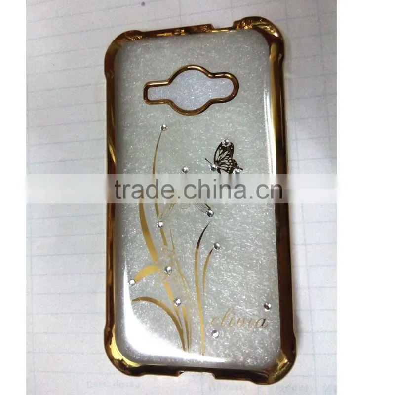 CLEAR Hard Back Silicone TPU Bumper Case Cover For Sony