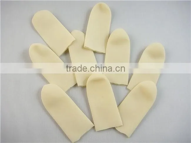 Wholesale China Manufacture Best Selling Malaysia Finger Cot Latex Finger Cot Cotton Finger Cot