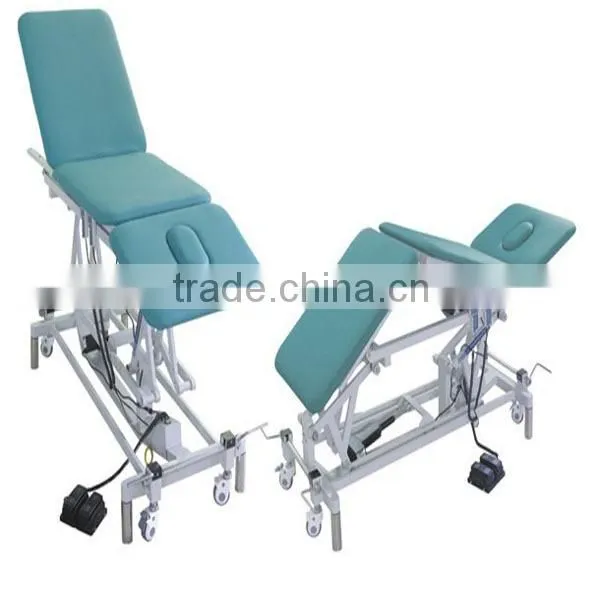 DE-3 with Taiwan linear motor Electric Facial Bed