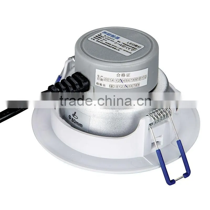 HUGEWIN 4W LED Downlight UHTD773 AC220V-240V SMD3030 Recessed down lights White Painted