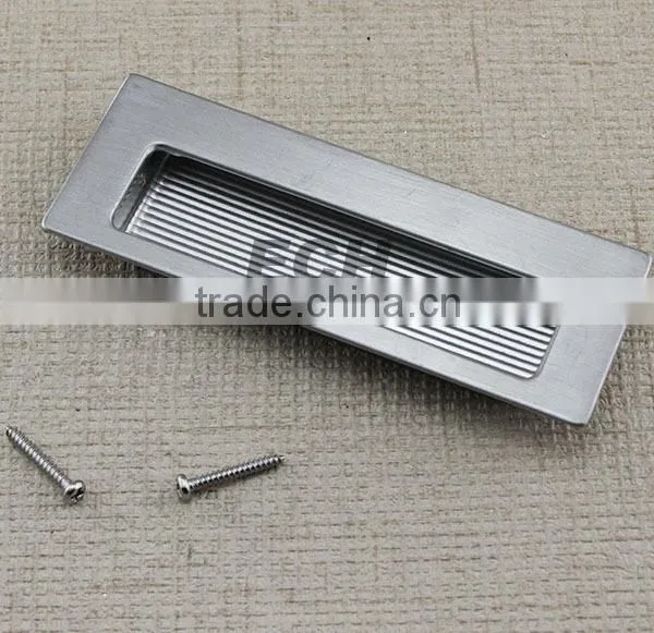 Door hardware stainless steel hidden cabinet handle