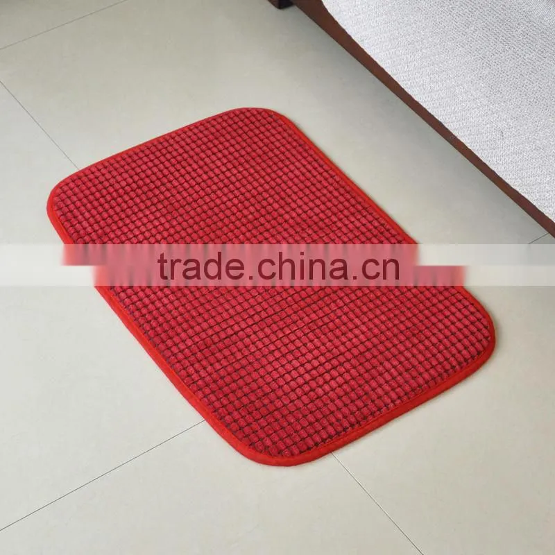 fleece floor carpet mat soft Room mat living room mat bathmat